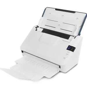 Xerox® Documate D35, Velocidad 45 ppm / 90 ipm B/N & grises; 35 ppm / 70 ipm en color, bandeja ADF de 50 hojas. Ciclo de trabajo diario 8000 hojas