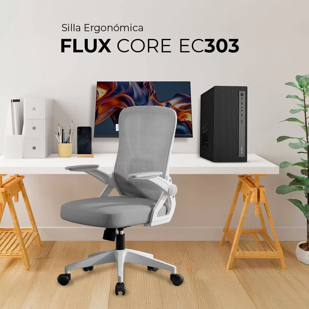 Silla FLUX CORE EC303 ACTECK ELITE SERIES Silla de Oficina Ergonómica - Imagen 2