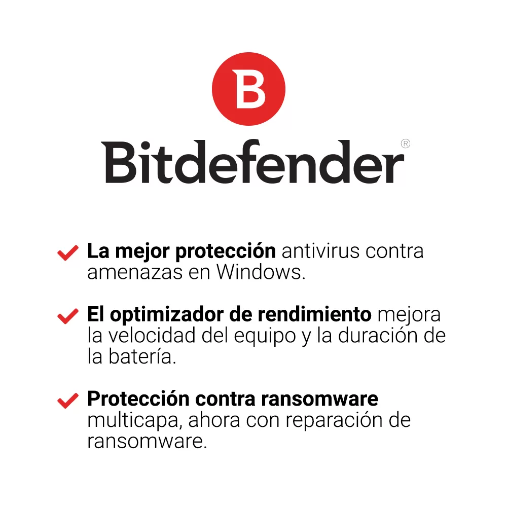Antivirus BITDEFENDER TMBD-406, 3 licencias, 1 Año(s) - Imagen 4