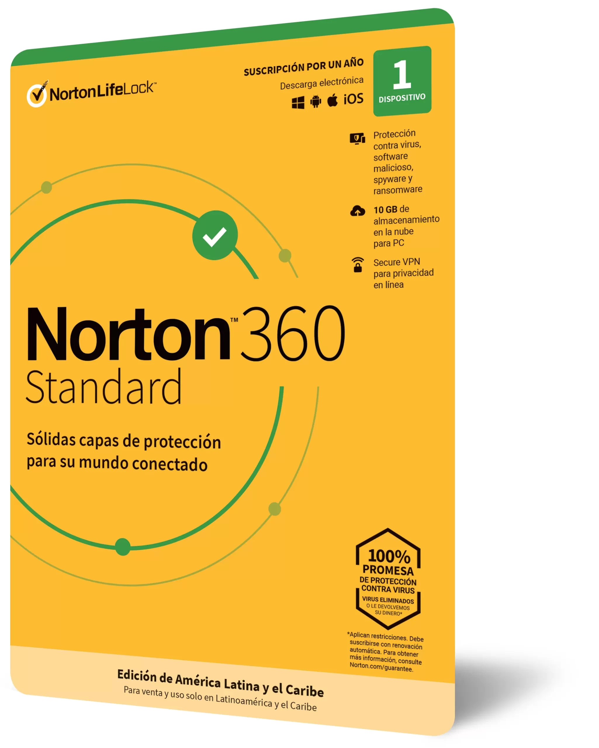 Norton 360 Standard Internet Sec 1L 1A - Imagen 3