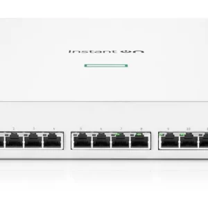 Switch HPE Instant On 1960 10Gb Ethernet, 12 puertos RJ-45, 4SFP+ 10GbE (JL805A)