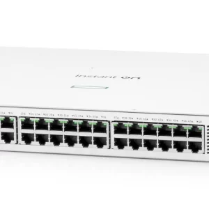 Switch HPE Instant On 1930 Gigabit Ethernet, 48 puertos PoE Clase 4 370 W, 4SFP+ 10GbE (JL686B)