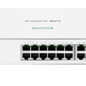 Switch HPE Instant On 1930 Gigabit Ethernet, 24 puertos PoE Clase 4 195 W, 4SFP+ 10GbE (JL683B)