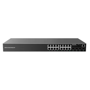 Switch Administrable Capa L2+, 16 ptos Gigabit + 4 SFP, compatible con GWN Cloud
