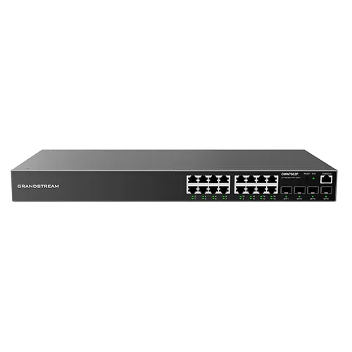 Switch Gigabit Ethernet Administrable de 16 puertos PoEc + 4 Puertos SFP Uplink, hasta 240W de salida, compatible con GWN Cloud. - Imagen 4