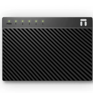 Switch NETIS modelo ST3105C,5 puertos 10/100Mbps Switch de escritorio con Seguro de conector incorporado,No administrable