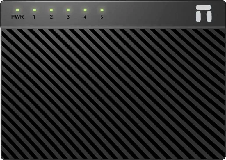 Switch NETIS modelo ST3105GC, 5 puertos Gigabit Switch de escritorio con Seguro de conector incorporado, No administrable - Imagen 3