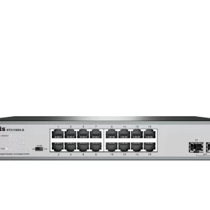 Switch NETIS modelo ST3118GS-D, 16 Puertos y 2 Puertos SFP Gigabit, montable en rack, No administrable