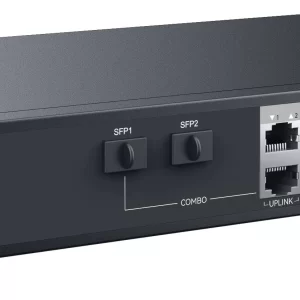 Netis Switch POE P124GH, 24 Puertos POE (100 Mbps) y 4 Puertos Uplink (1000 Mbps), 360W, Watch Dog, Plug & Play, 250 Mts de Alcance, No Administrable