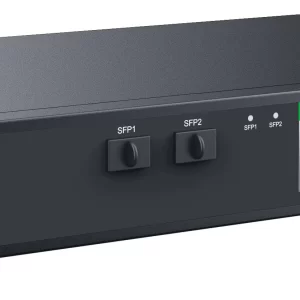 Netis Switch POE P124GC, 24 Puertos POE y 2 Puertos SFP, 360W, 1000 Mbps, Watch Dog, Plug & Play, 250 Mts de alcance en transmisión, No Administrable