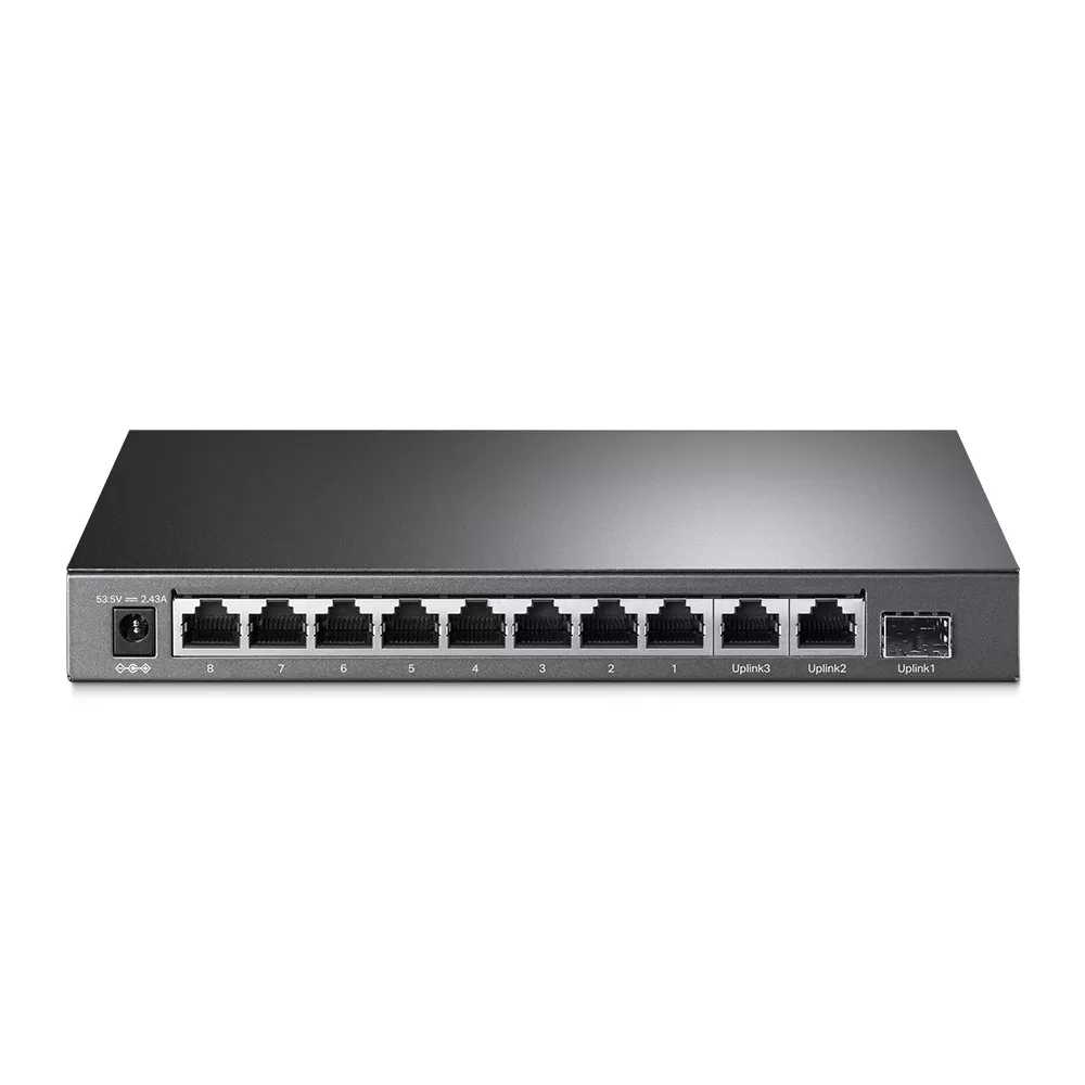 Switch de Escritorio TP-LINK TL-SG1210MP, Negro, 9 Puertos RJ45 - 1 Puerto SFP/RJ45 - Imagen 2