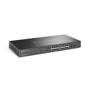 Switch Omada L2+ de 16 puertos a 2.5G y 2 SFP+ a 10G, con 8 PoE+