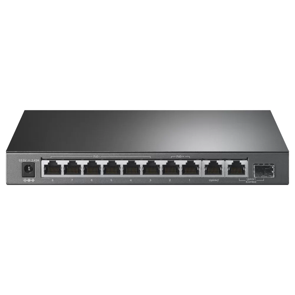 Conmutador TP-LINK TL-SG1210PP, Negro - Imagen 3