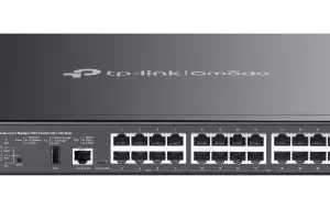 Switch TP-LINK SG5428XMPP, Negro, 587,7 W, 24 puertos