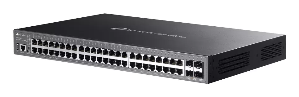 Switch administrable tipo Lite L3, Gigabit (SG5452XMPP) 48 puertos RJ45 10/100/1000 Mbps (8 PoE++, 40 PoE+), 4 ranuras SFP+ de 1/10 Gbps**,1 puerto USB 2. - Imagen 2