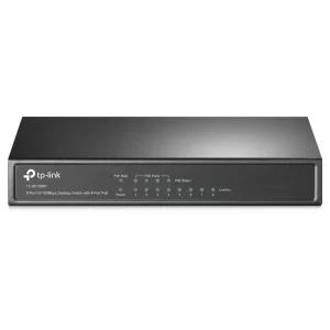 Switch POE TP-LINK TL-SF1008P, Negro, 53 W, 8 puertos