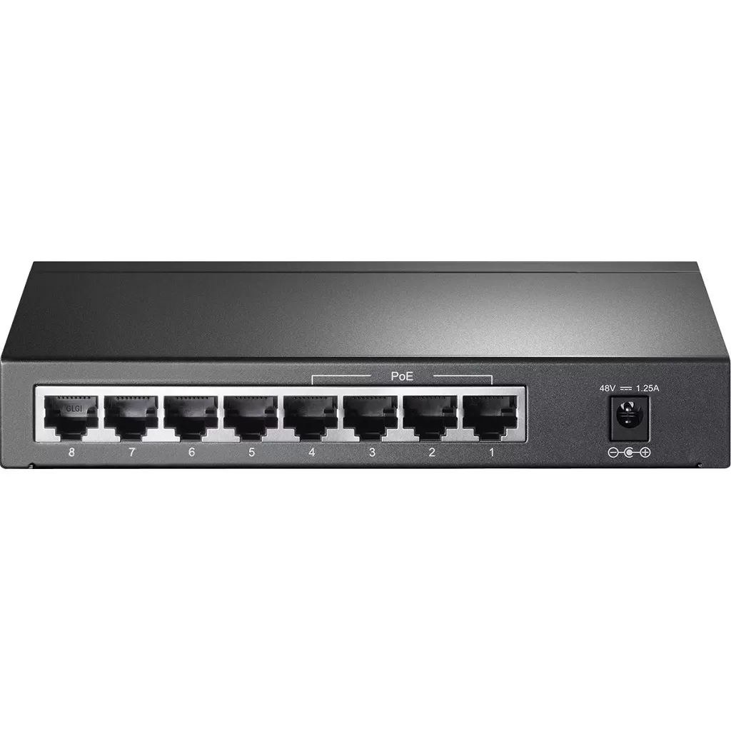 Switch PoE TP-LINK TL-SG1008P, Gris, 53 W - Imagen 2