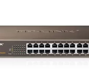 Switch TP-LINK TL-SF1024D, Plata, 24 puertos