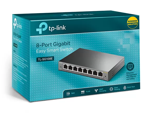 SWITCH GIGABIT 8 TP-LINK TL-SG108E - Imagen 2