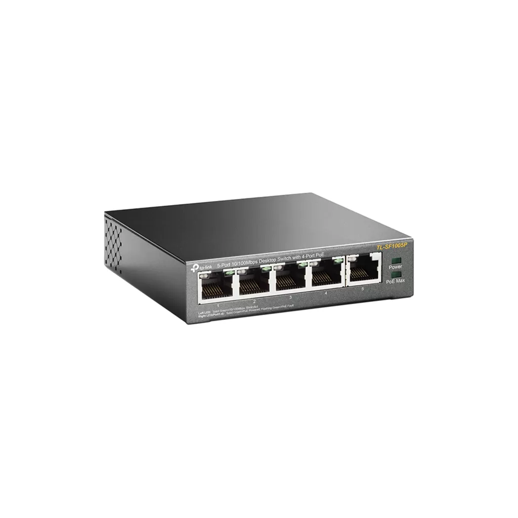 Switch de sobremesa con 5 puertos a 10/100 Mbps PoE - Imagen 3