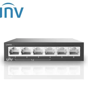 Switch POE+ 6 Fast Ethernet NSW2020-6T-POE-IN / 60W Total / No Administrable