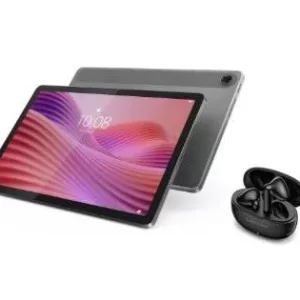 Tablet Lenovo M10, MediaTek Helio G85, Ram 4 GB, Android™ 14, 128 GB, 10.1 pulgadas, folio case y Lenovo® E310 Earbuds.