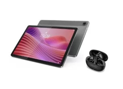 Tablet Lenovo M10, MediaTek Helio G85, Ram 4 GB, Android™ 14, 128 GB, 10.1 pulgadas, folio case y Lenovo® E310 Earbuds.