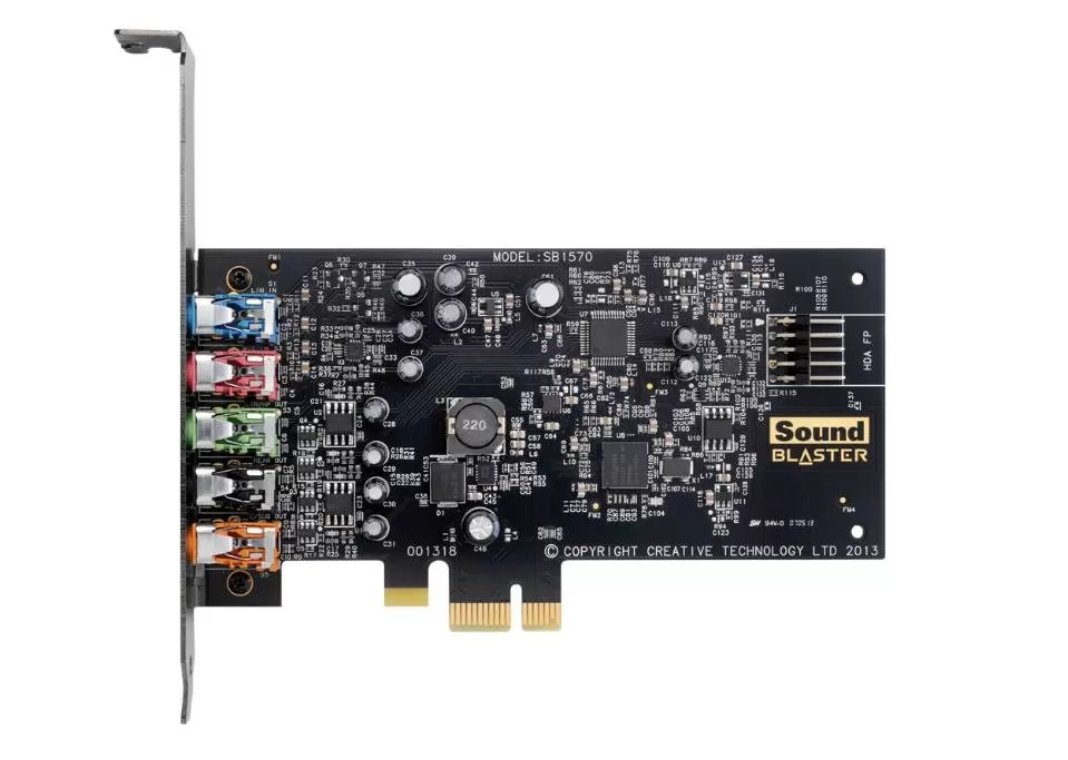 Tarjeta de sonido PCIe Creative Sound Blaster Audigy Fx - SB1570 FX PCIE