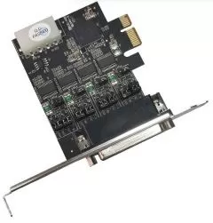 153584 Tarjeta Serial PCI Express de 4 puertos, Adaptador con cuatro puertos DB9; salida de energía de 5V. - Imagen 2