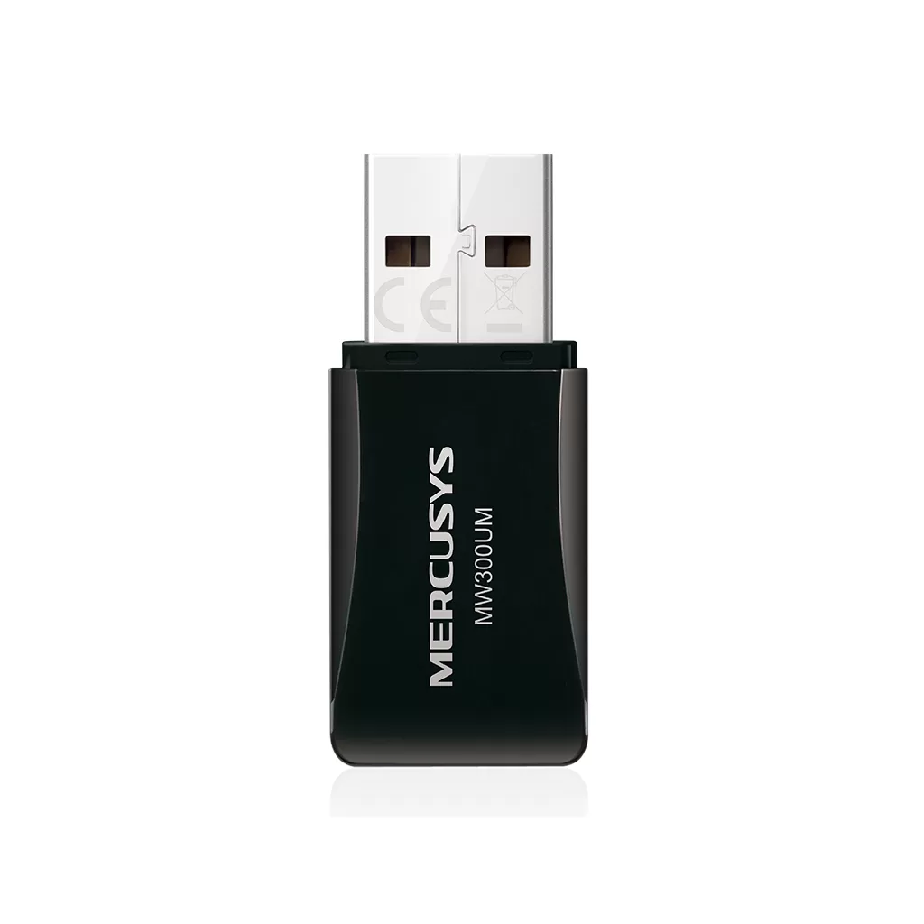 ADAP. MINI USB INALÁMBRICO DE 300MBPS MERCUSYS MW300UM PARA CONECTAR MÁS DISPOSITIVOS DE MANERA CONFIABLE - Imagen 3
