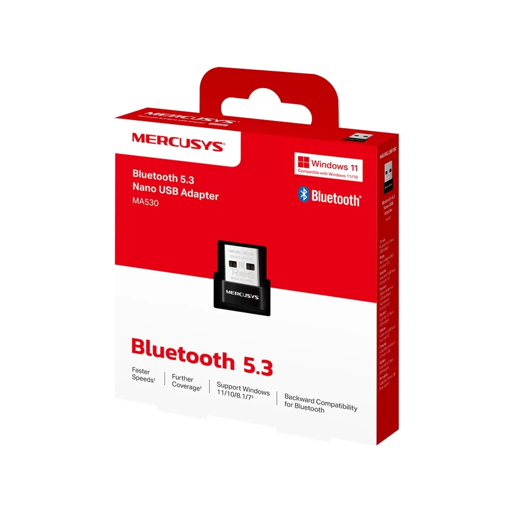 Adaptador nano USB Bluetooth (MA530) Interfaces USB 2.0, Bluetooth 5.3 - Imagen 4