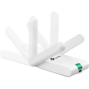Adaptador USB TP-LINK TL-WN822N, USB, 300 Mbit/s, 2.4 - 2.4835, Color blanco