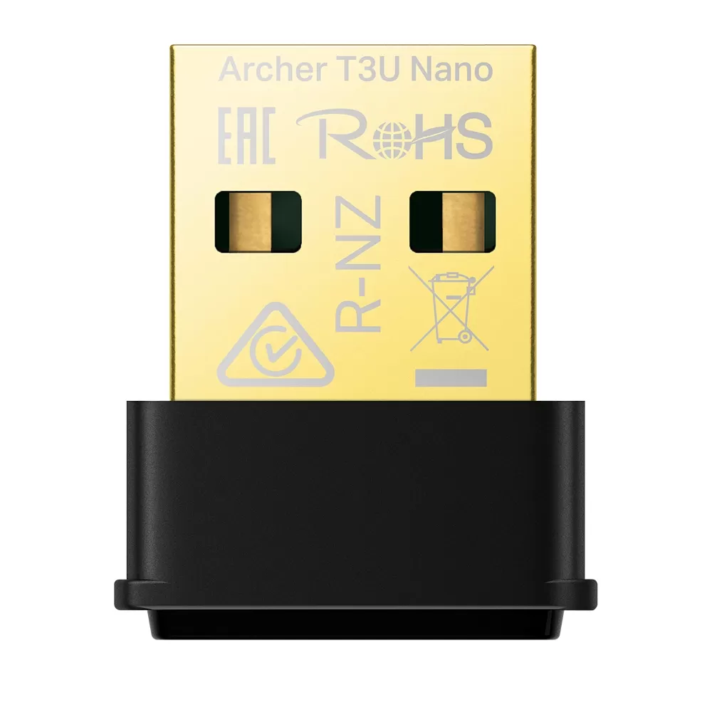 ADAPTADOR INALÁMBRICO USB TP-LINK ARCHER T3U NANO AC1300 CON DOBLE BANDA - Imagen 2