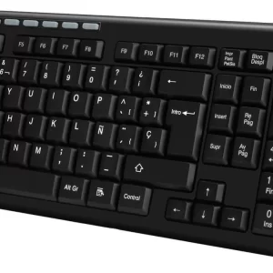 Teclado ACTECK AC-913973, Inalámbrico, Negro