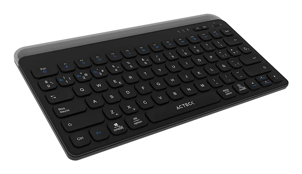 Teclado Inalámbrico Multidispositivos AC-940122INSPIRE TREK TI737 Acteck Elite Series Bluetooth 5.1, Dongle 2.4 MHz - Imagen 5