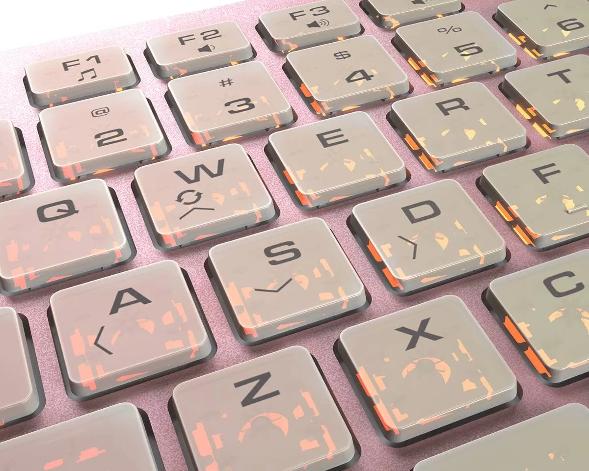 TECLADO COUGAR VANTAR ROSA 37VAPXNMX.0002 - Imagen 3