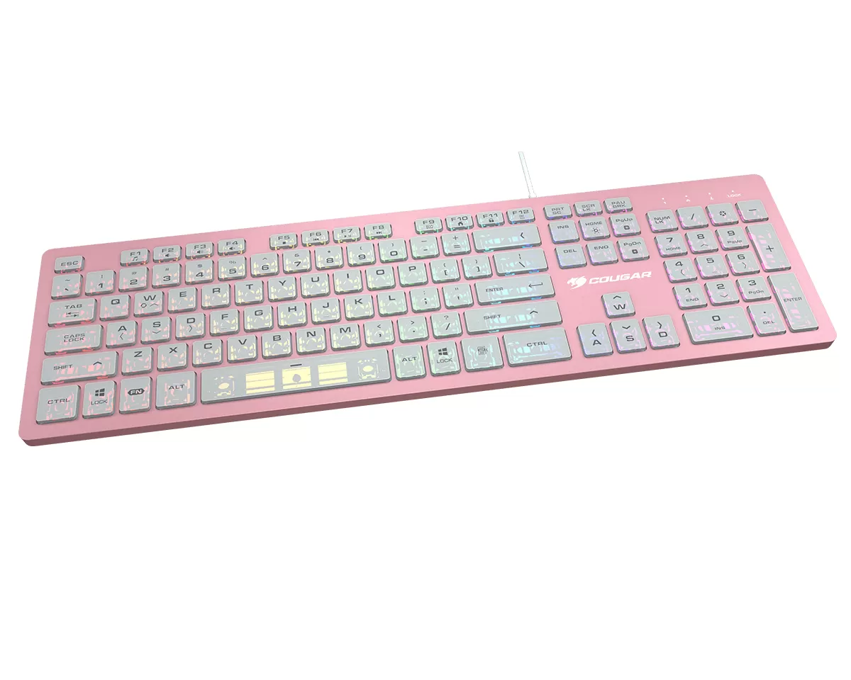 TECLADO COUGAR VANTAR ROSA 37VAPXNMX.0002 - Imagen 5