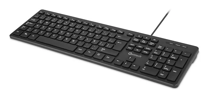 GETTTECH TECLADO SLIM GGK-ESMWR-01 - Imagen 4