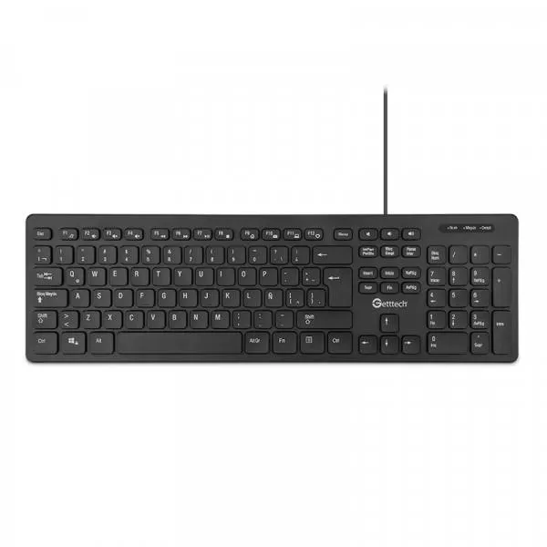 GETTTECH TECLADO SLIM GGK-ESMWR-01