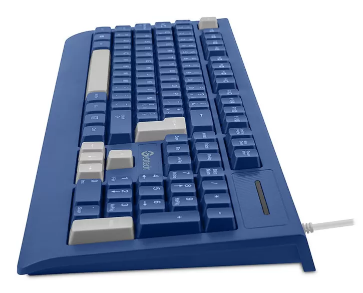 GETTTECH TECLADO AZUL┴GGK-ESMWR-02-BL - Imagen 2
