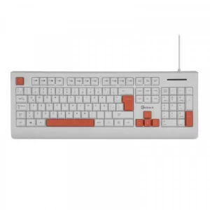 GETTTECH TECLADO BLANCO GGK-ESMWR-02-WH