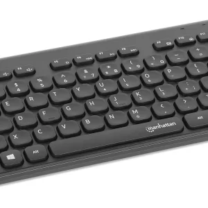 180764 Teclado Mini Inalambrico Negro