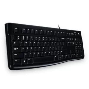 Teclado LOGITECH K120, USB, PC/server, Negro