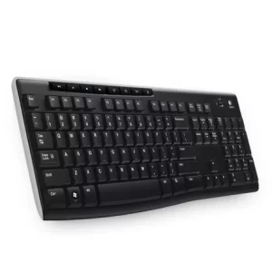 Teclado Inalámbrico LOGITECH K270, RF inalámbrico, Inalámbrico, PC/server, Negro