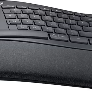 Teclado LOGITECH ERGO K860, Bluetooth, Negro, Inalámbrico