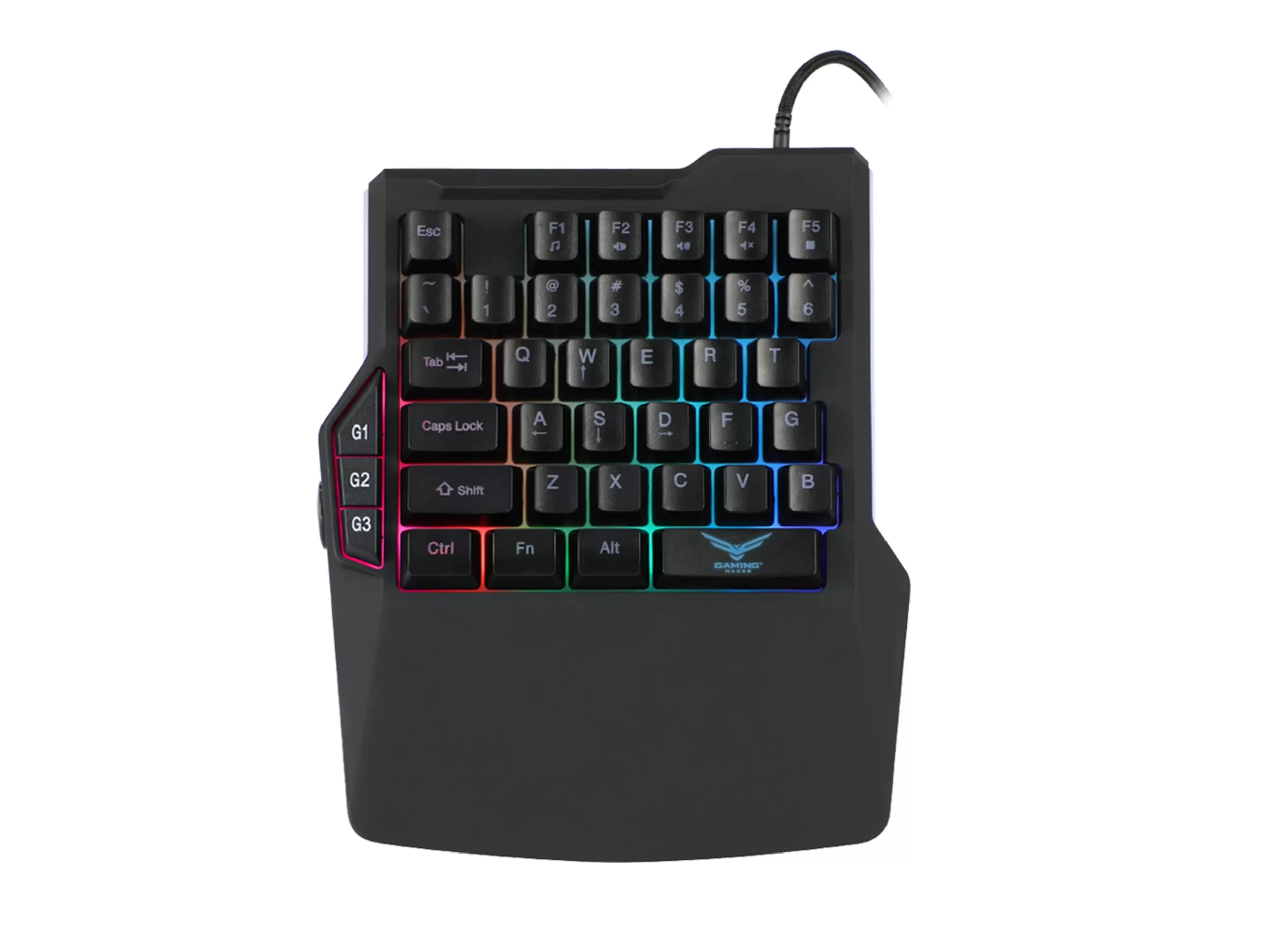 Teclado ONE HANDRGB ATHERIS NACEB TECHNOLOGY NA-0938 - Imagen 3