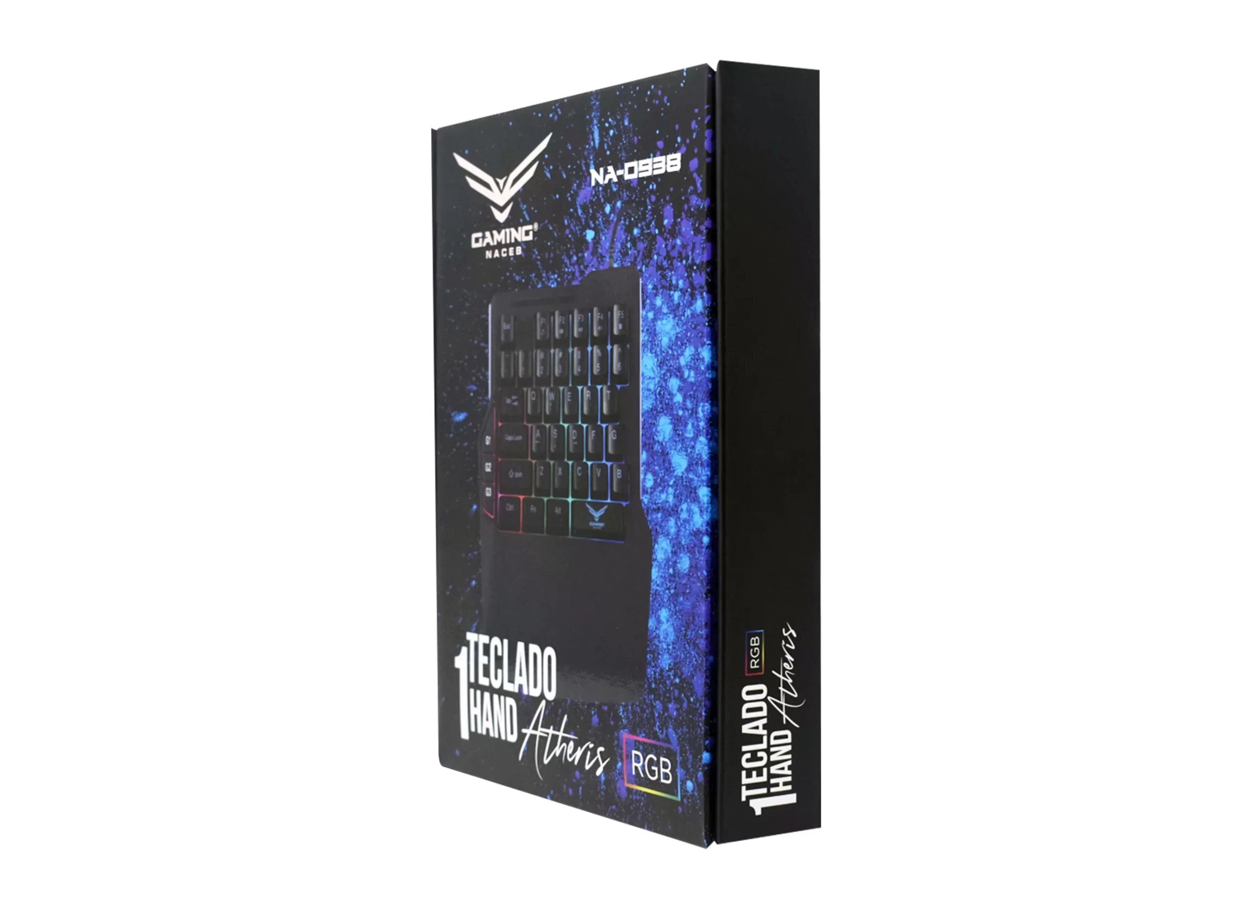 Teclado ONE HANDRGB ATHERIS NACEB TECHNOLOGY NA-0938 - Imagen 4