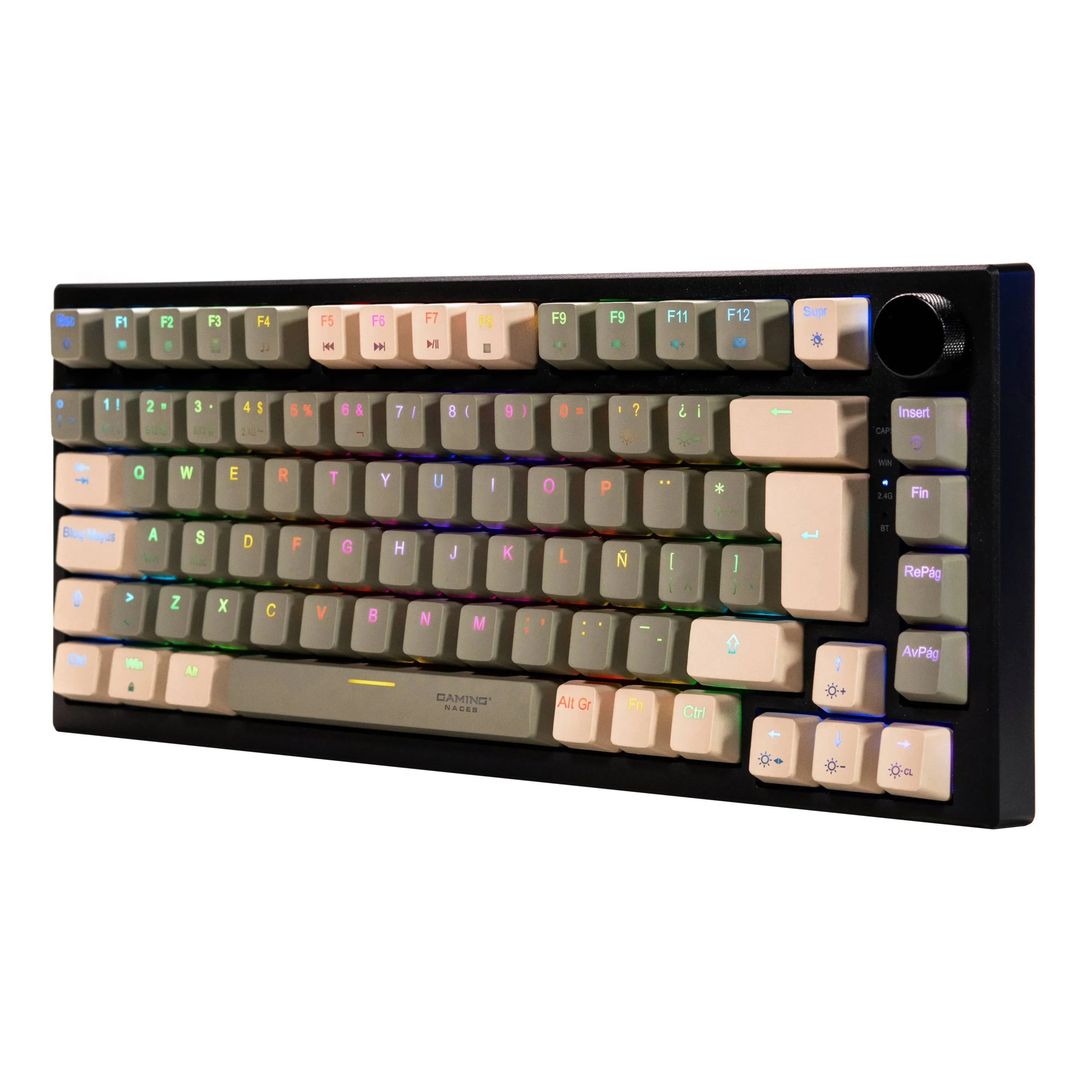 TECLADO MECANICO GAMER 80% K476 NA-0969 - Imagen 2