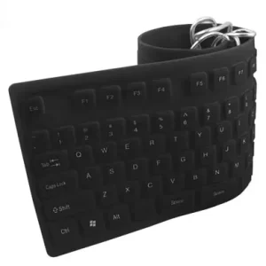Teclado Flexible BROBOTIX , USB, Negro, Notebook/PC