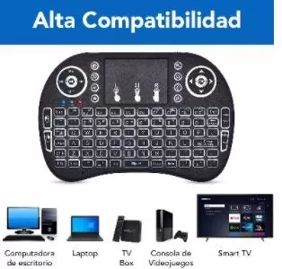 Teclado Mini Inalámbrico, Recargable, Iluminado RGB (963814), Brobotix. - Imagen 4